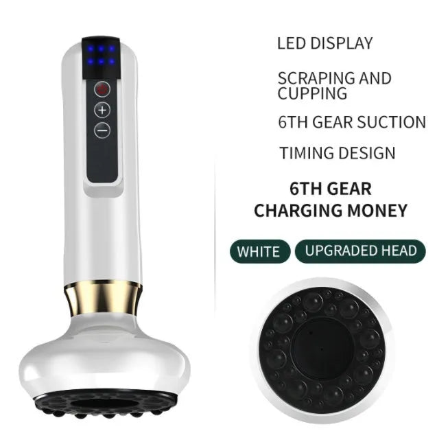 Electric Vacuum Cupping Massager For Body Anti-Cellulite - Bellarte Enchanté Electric Vacuum Cupping Massager For Body Anti-Cellulite
